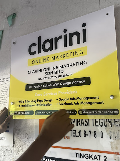 Clarini Online Marketing | Sabah Web Design, Kota Kinabalu