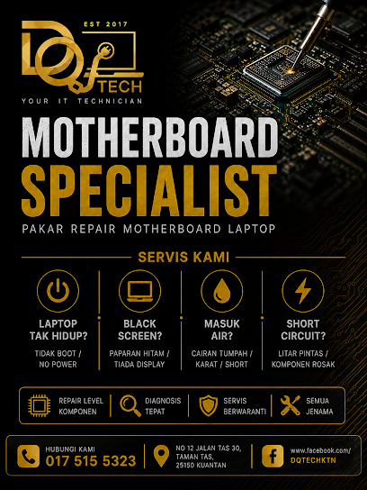 DQ TECH KUANTAN - Laptop & Computer Specialist, Kuantan