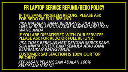 FR Laptop Services, Kuala Lumpur