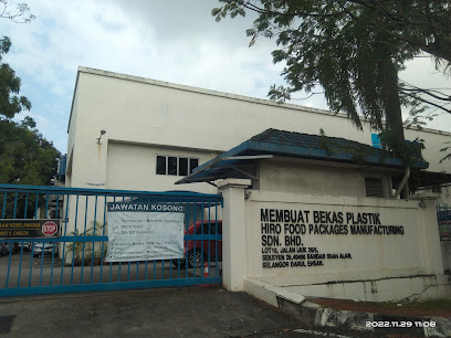 Hiro Food Packages Manufacturing Sdn.Bhd, Shah Alam, Selangor