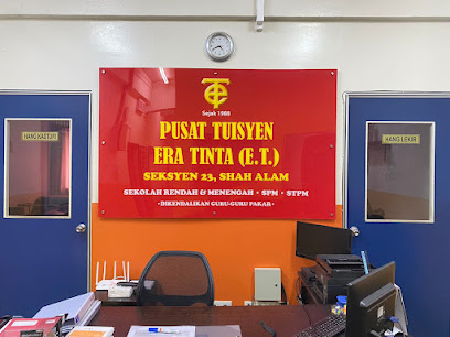Pusat Tuisyen Era Tinta (ET) Seksyen 23 Shah Alam, Shah Alam