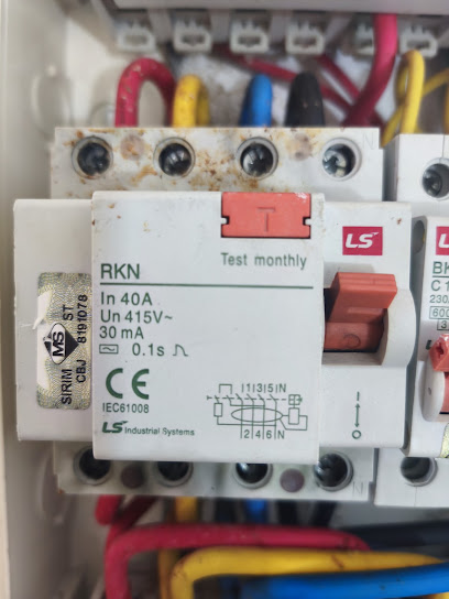 wiring,cctv,akses door din, Kajang